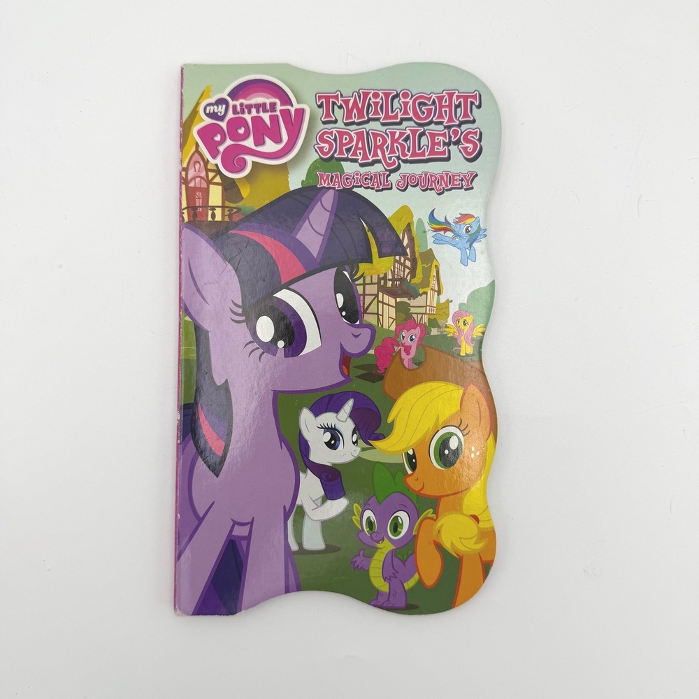 My Little Pony Board Book Kids OS Purple Twilight Sparkles Magical Journey